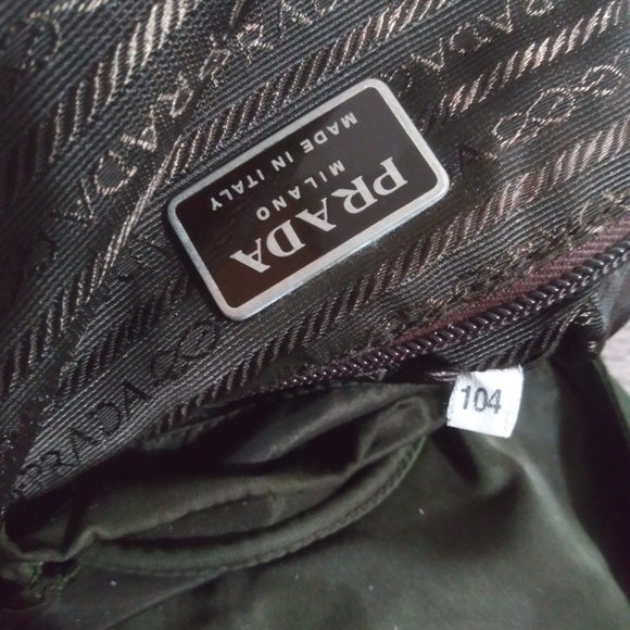 Authentic Prada Small Army Green Backpack - Picture 10 of 10